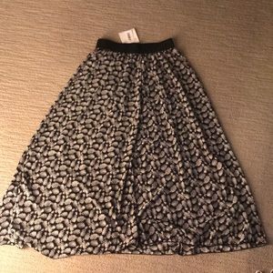 Lularoe Pineapple print Lucy skirt
